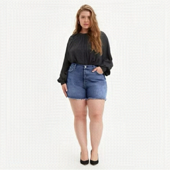 Levi’s 501® ORIGINAL SHORTS (PLUS SIZE) 24W NWT - Picture 1 of 12